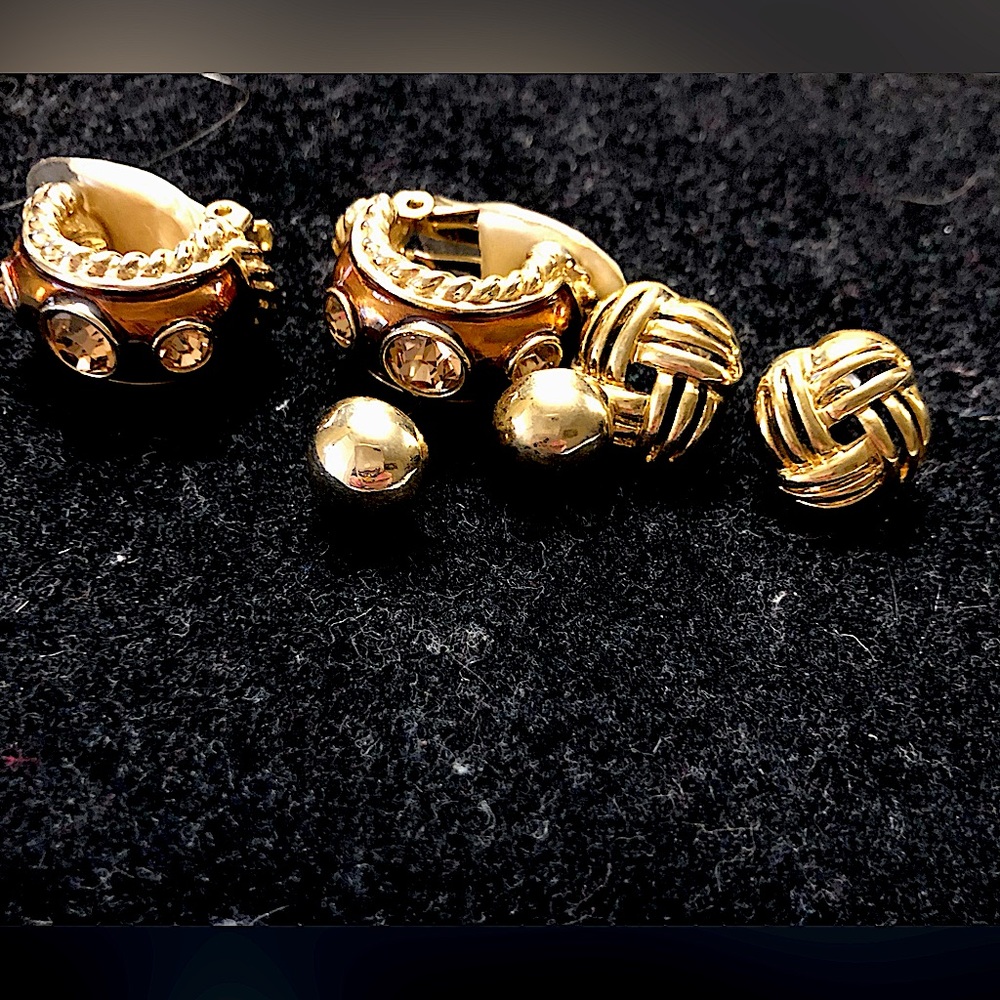 Golden earrings